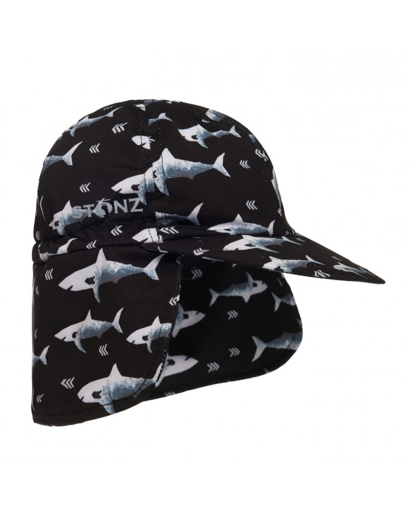 KINDER SONNENHUT UPF 50 - Black Shark | Stonz | stonzwear.de