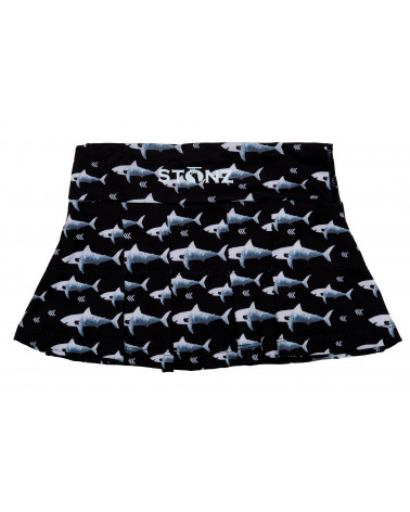 KINDER UV-ROCK MIT SHORTS 2in1 UPF 50 - Black Shark Kinder UV-Skorts - Röcke mit integrierter Shorts Stonz